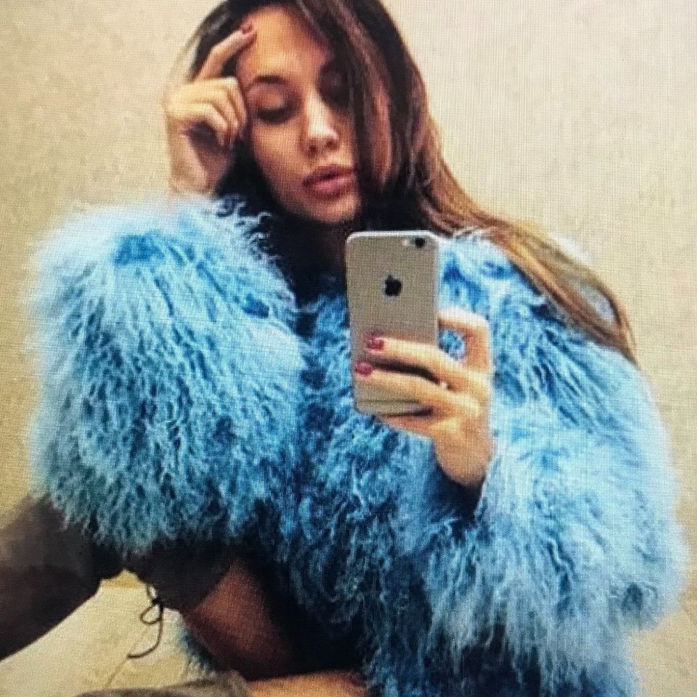 Real Mongolian Lamb Fur Jacket